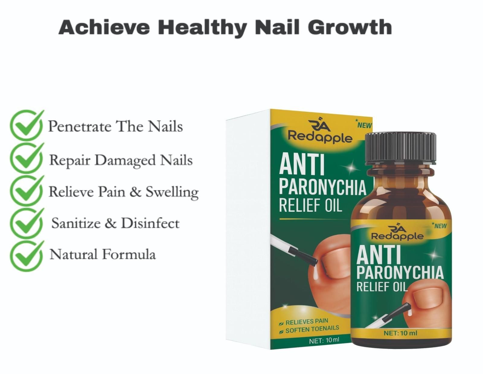 Anti Paronychia Relief Oil 10 ml Pack of 1