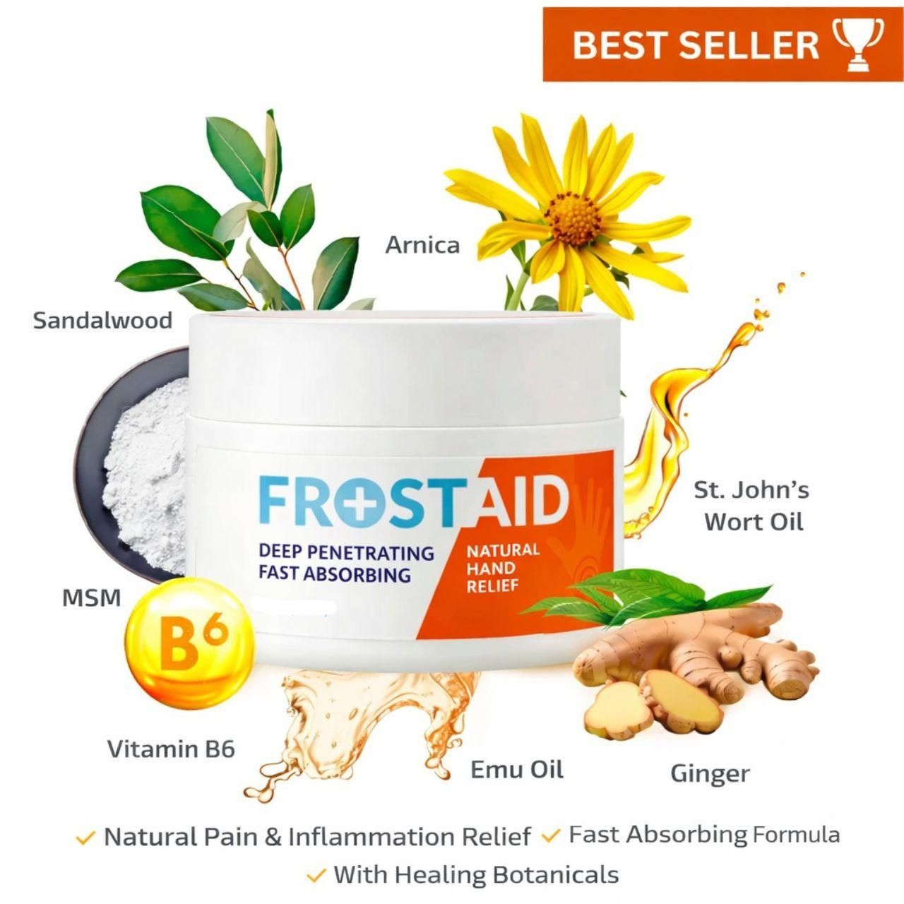 Frostaid Deep Penetrating Fast Absorbing 100 ml each Pack of 2