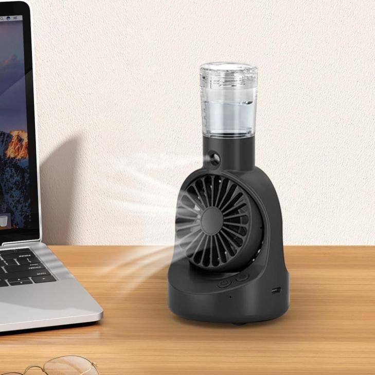 Portable Rechargeable Handheld Spray Cooling Fan