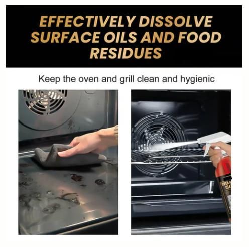 Oven & Grill Cleaner Spray 120 ml (Pack of 2)